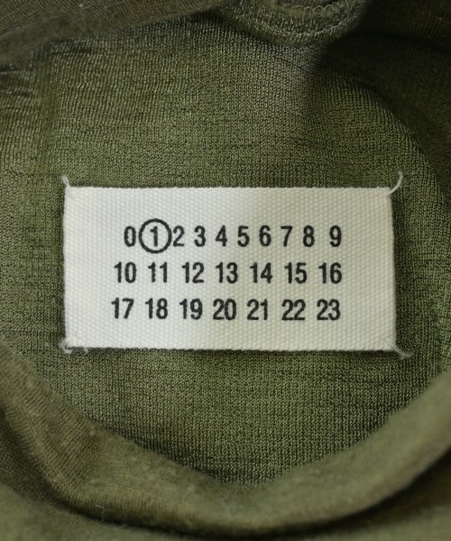 Maison Margiela（メゾンマルジェラ）Tシャツ・カットソー カーキ サイズ:M レディース/2200634306020
