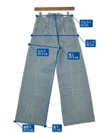 Maison Margiela（メゾンマルジェラ）デニムパンツ 青 サイズ:36(XS位) レディース/2200609929063