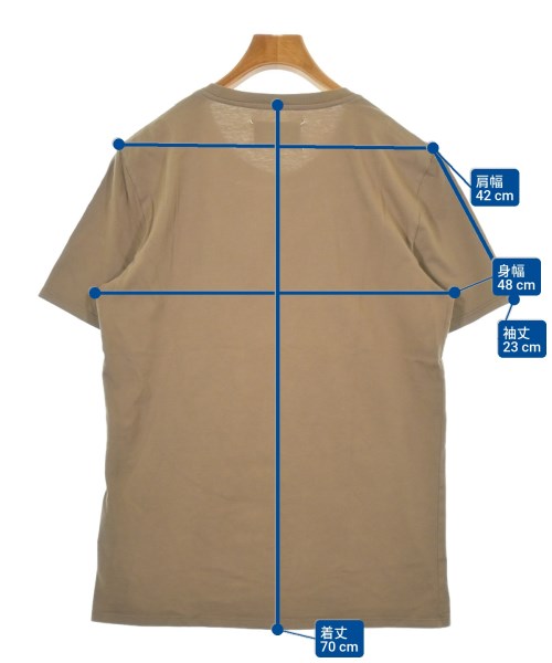Maison Margiela（メゾンマルジェラ）Tシャツ・カットソー 茶 サイズ:46(M位) メンズ/2200589989033