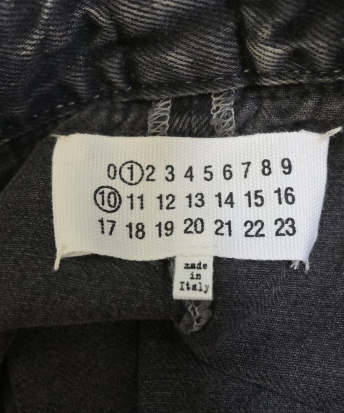 Maison Margiela（メゾンマルジェラ）デニムパンツ 黒 サイズ:42(XS位) メンズ/2200607598414