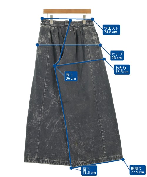 Maison Margiela（メゾンマルジェラ）デニムパンツ 黒 サイズ:42(XS位) メンズ/2200607598414