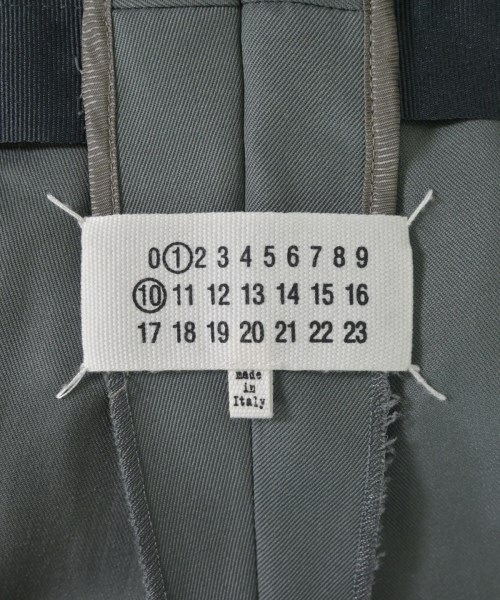 Maison Margiela（メゾンマルジェラ）スラックス グレー サイズ:50(XL位) メンズ/2200610850059