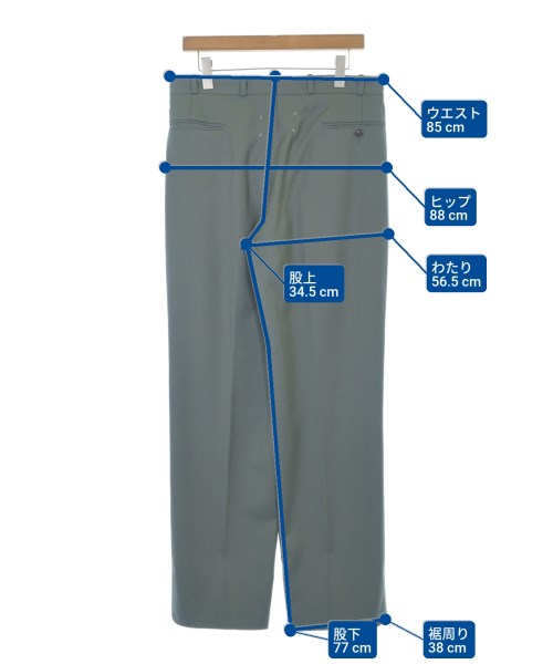 Maison Margiela（メゾンマルジェラ）スラックス グレー サイズ:50(XL位) メンズ/2200610850059