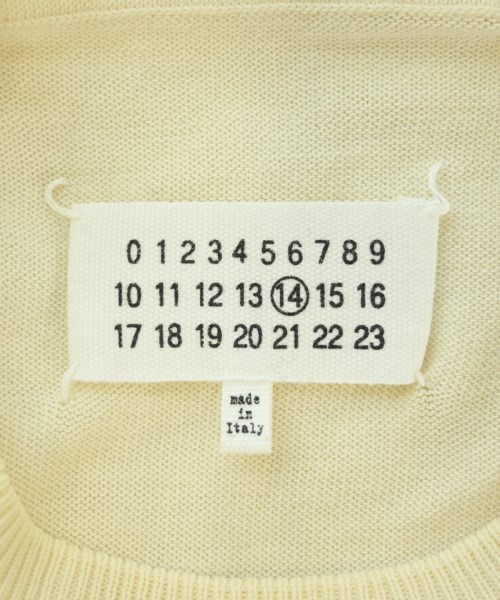 Maison Margiela（メゾンマルジェラ）ニット・セーター 白 サイズ:M メンズ/2200611182050