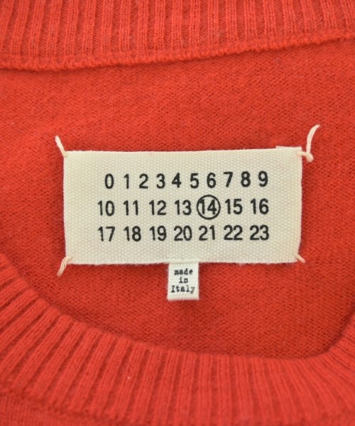 Maison Margiela（メゾンマルジェラ）ニット・セーター 赤 サイズ:M メンズ/2200611182067