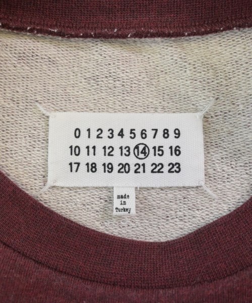 Maison Margiela（メゾンマルジェラ）スウェット 赤 サイズ:46(M位) メンズ/2200611658050
