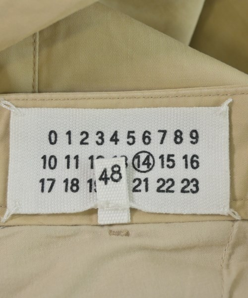 Maison Margiela（メゾンマルジェラ）チノパン ベージュ サイズ:48(L位) メンズ/2200612105232