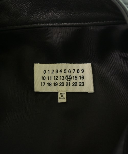 Maison Margiela（メゾンマルジェラ）ライダース 黒 サイズ:44(S位) メンズ/2200612205017