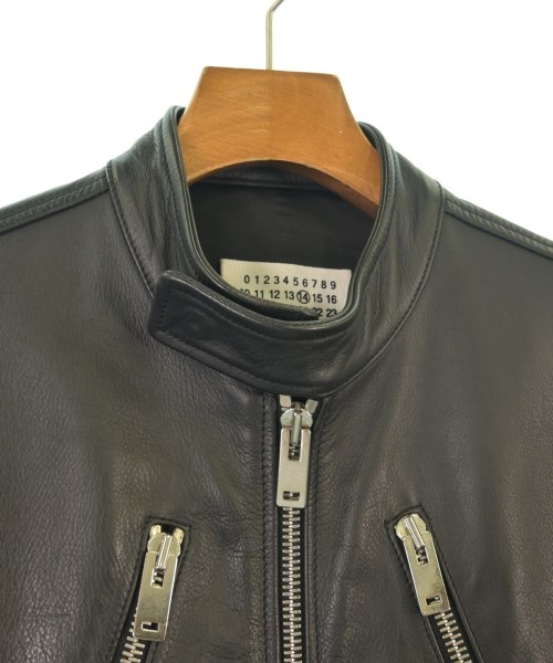 Maison Margiela（メゾンマルジェラ）ライダース 黒 サイズ:44(S位) メンズ/2200612205017