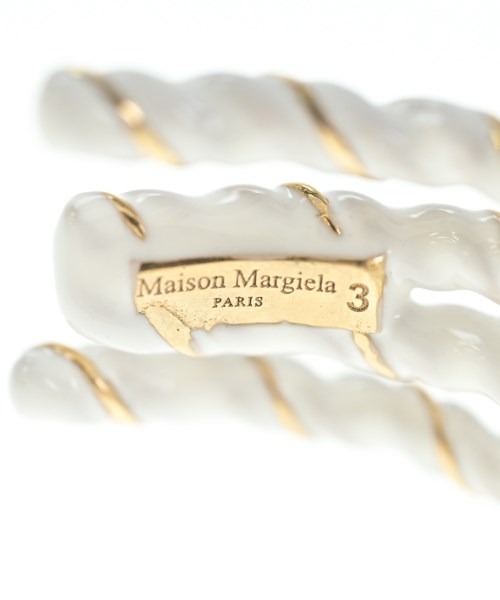 Maison Margiela（メゾンマルジェラ）ブレスレット・バングル 白 サイズ:- レディース/2200612625013