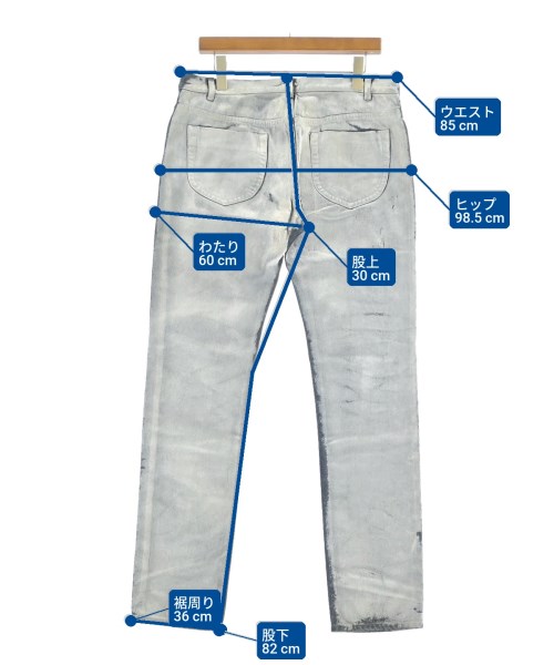 Maison Margiela（メゾンマルジェラ）デニムパンツ グレー サイズ:50(XL位) メンズ/2200611211224