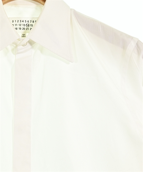 Maison Margiela（メゾンマルジェラ）カジュアルシャツ 白 サイズ:38(S位) メンズ/2200613365055