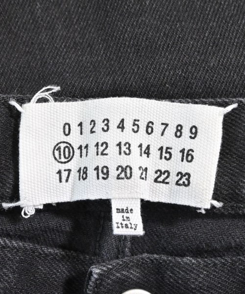 Maison Margiela（メゾンマルジェラ）デニムパンツ 黒 サイズ:30(M位) メンズ/2200610635106