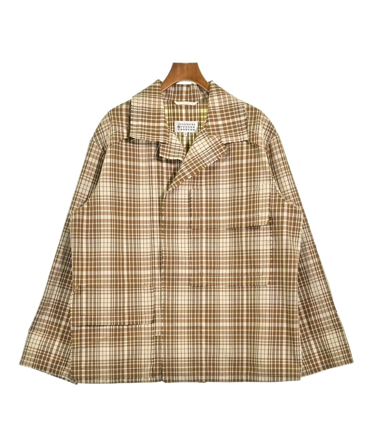 m*y様 【至極の一着】Martin Margiela 10ss ブルゾン ここ Maison Margiela（メゾンマルジェラ）その他 白 サイズ:46(M位) メンズ