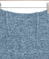 Maison Margiela（メゾンマルジェラ）ひざ丈スカート 青 サイズ:S レディース/2200614693010