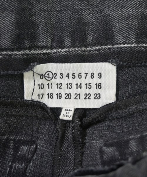 Maison Margiela（メゾンマルジェラ）デニムパンツ 黒 サイズ:38(S位) レディース/2200614693065