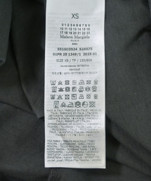Maison Margiela（メゾンマルジェラ）Tシャツ・カットソー グレー サイズ:S メンズ/2200614254105