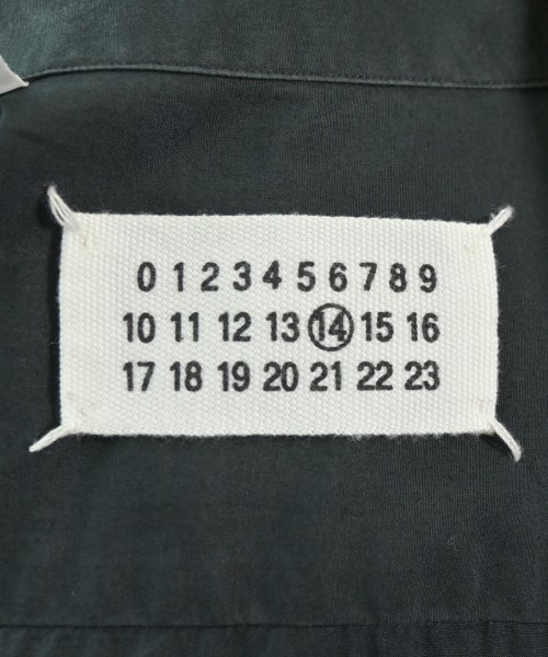 Maison Margiela（メゾンマルジェラ）カジュアルシャツ 黒 サイズ:1(S位) メンズ/2200615757018