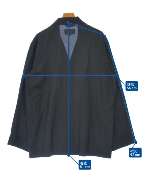 Maison Margiela（メゾンマルジェラ）カジュアルシャツ 黒 サイズ:39(M位) メンズ/2200616173015