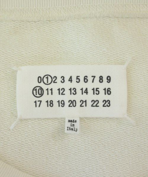 Maison Margiela（メゾンマルジェラ）スウェット 白 サイズ:XXS メンズ/2200616857021