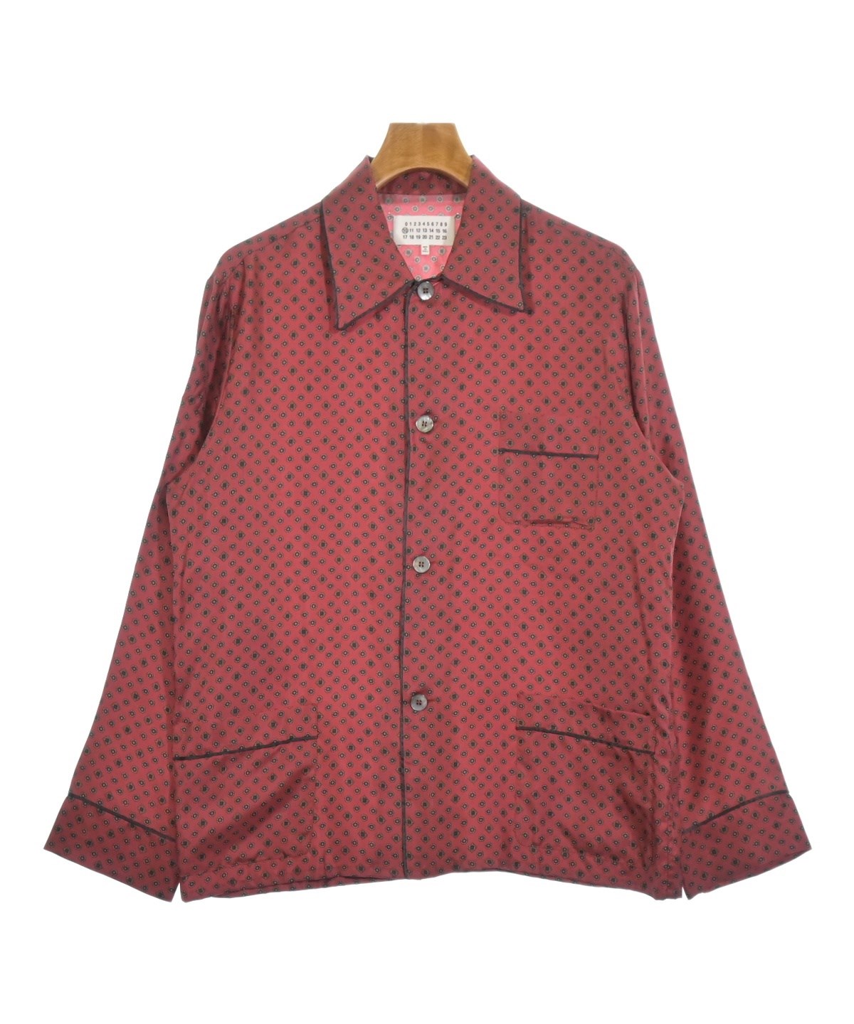 Maison Margiela（メゾンマルジェラ）カジュアルシャツ 赤