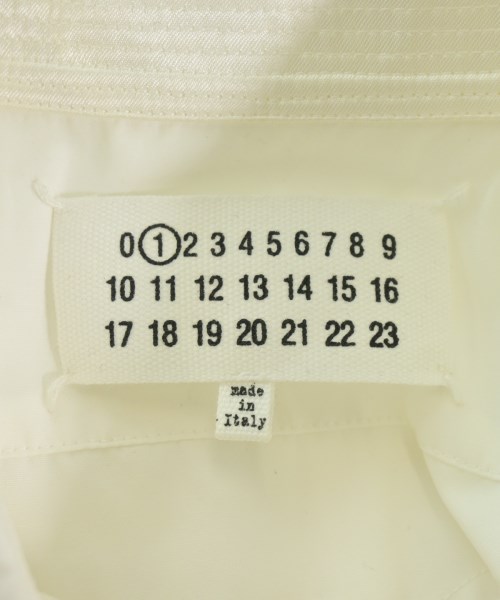 Maison Margiela（メゾンマルジェラ）カジュアルシャツ 白 サイズ:38(S位) メンズ/2200609378052