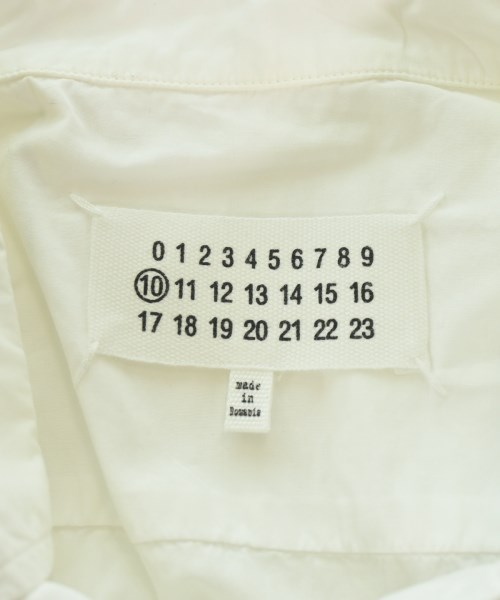 Maison Margiela（メゾンマルジェラ）カジュアルシャツ 白 サイズ:39(M位) メンズ/2200617405016