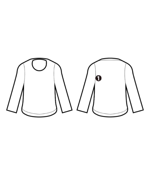 Maison Margiela（メゾンマルジェラ）スウェット 白 サイズ:48(L位) メンズ/2200618101054