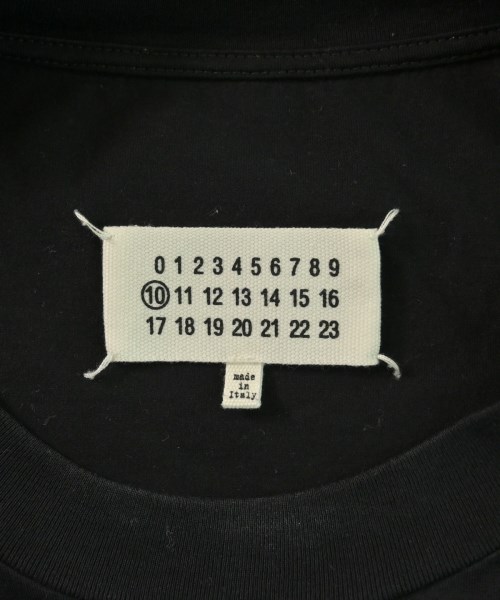 Maison Margiela（メゾンマルジェラ）Tシャツ・カットソー 黒 サイズ:48(L位) メンズ/2200618413010