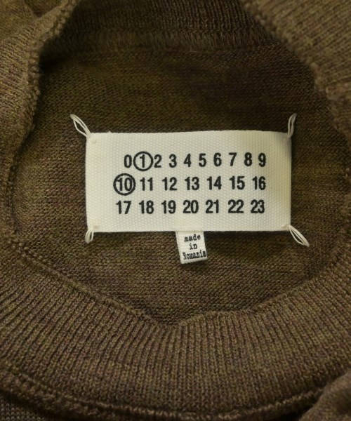 Maison Margiela（メゾンマルジェラ）ニット・セーター 茶 サイズ:S レディース/2200618457052