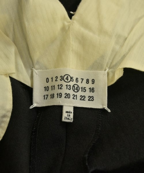 Maison Margiela（メゾンマルジェラ）スラックス 黒 サイズ:40(XXS位) メンズ/2200618566037