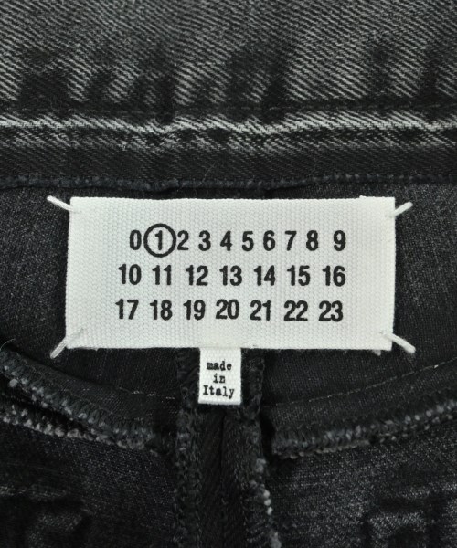 Maison Margiela（メゾンマルジェラ）デニムパンツ 黒 サイズ:38(S位) レディース/2200618566044