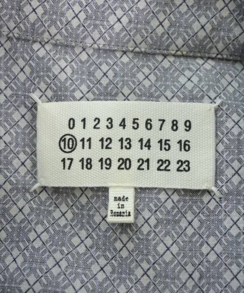 Maison Margiela（メゾンマルジェラ）カジュアルシャツ グレー サイズ:50(XL位) メンズ/2200618721016