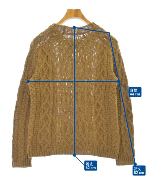 Maison Margiela（メゾンマルジェラ）ニット・セーター 茶 サイズ:S メンズ/2200610100055