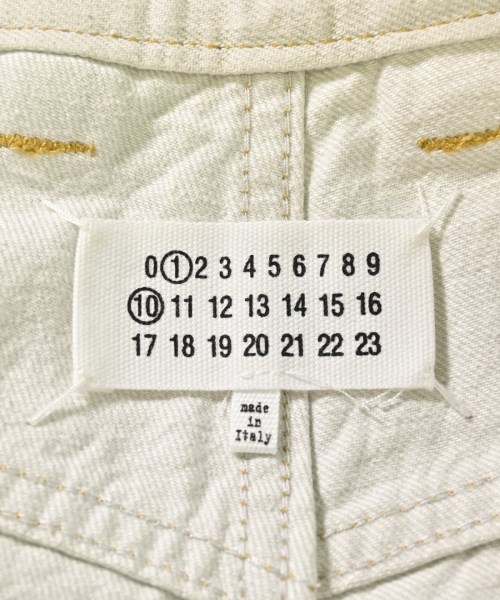 Maison Margiela（メゾンマルジェラ）デニムパンツ ベージュ サイズ:34(XL位) メンズ/2200619213084