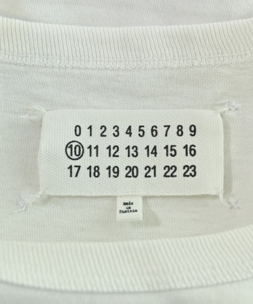 Maison Margiela（メゾンマルジェラ）Tシャツ・カットソー 白 サイズ:M メンズ/2200619383039