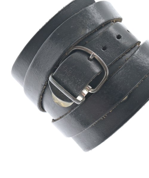 Maison Margiela（メゾンマルジェラ）ブレスレット・バングル 黒 サイズ:- メンズ/2200619771058