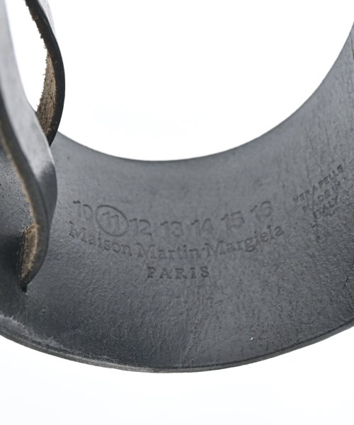 Maison Margiela（メゾンマルジェラ）ブレスレット・バングル 黒 サイズ:- メンズ/2200619771058