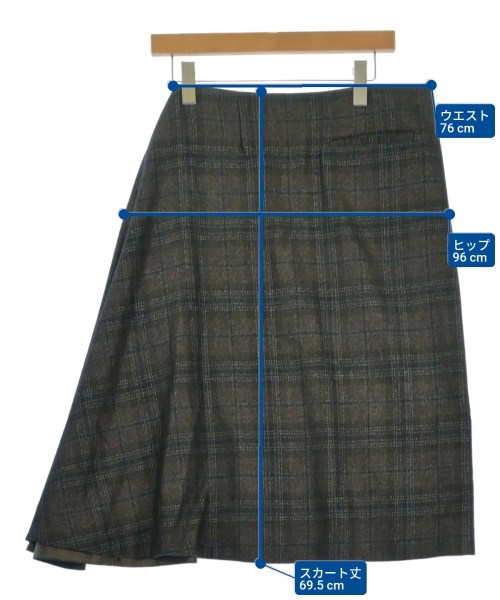 Maison Margiela（メゾンマルジェラ）ロング・マキシ丈スカート 黒 サイズ:38(S位) レディース/2200615989037