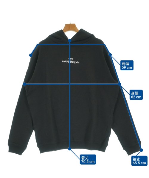 Maison Margiela（メゾンマルジェラ）パーカー 黒 サイズ:46(M位) メンズ/2200620814263