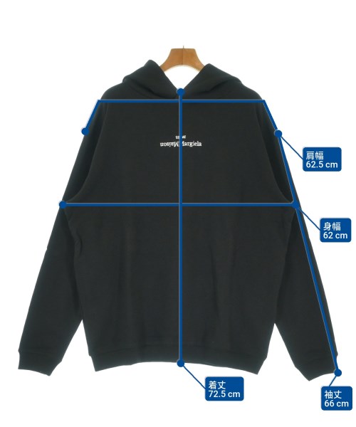 Maison Margiela（メゾンマルジェラ）パーカー 黒 サイズ:48(L位) メンズ/2200620814270