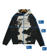 Maison Margiela（メゾンマルジェラ）パーカー 黒 サイズ:46(M位) メンズ/2200620814287
