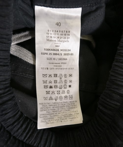 Maison Margiela（メゾンマルジェラ）その他 黒 サイズ:40(XXS位) メンズ/2200620888011