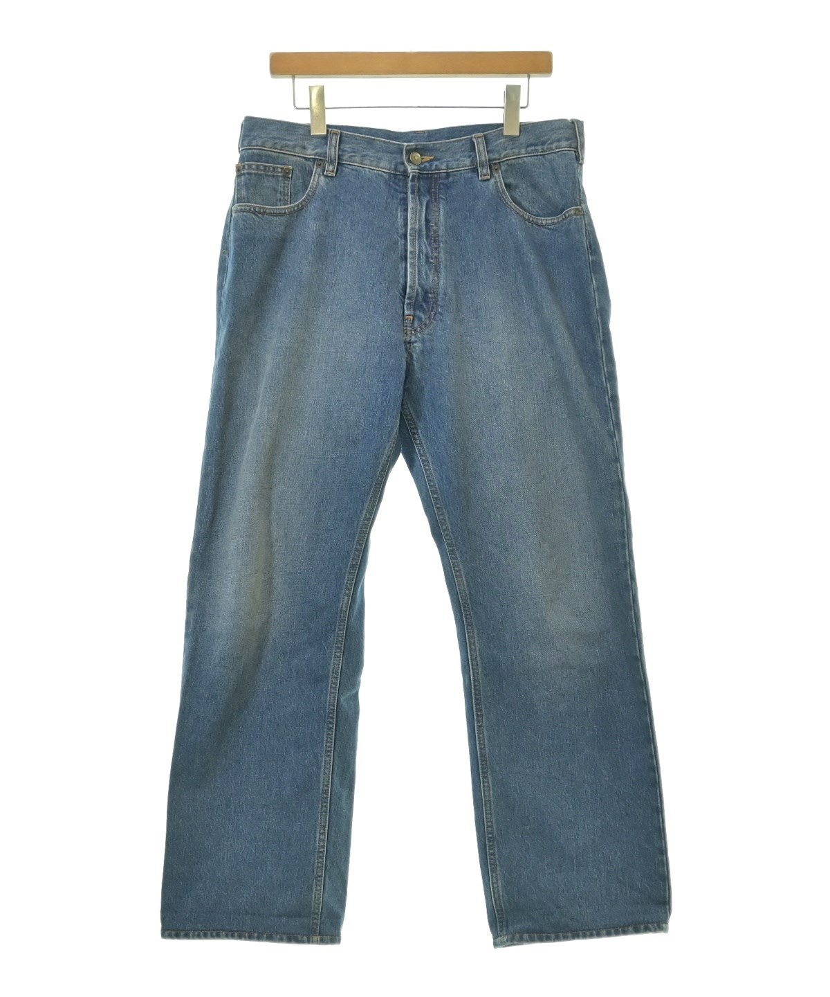 メゾン　マルジェラ　デニム　オリーブグリーン MM6 Maison Margiela ワイドジーンズ | グリーン | FARFETCH JP