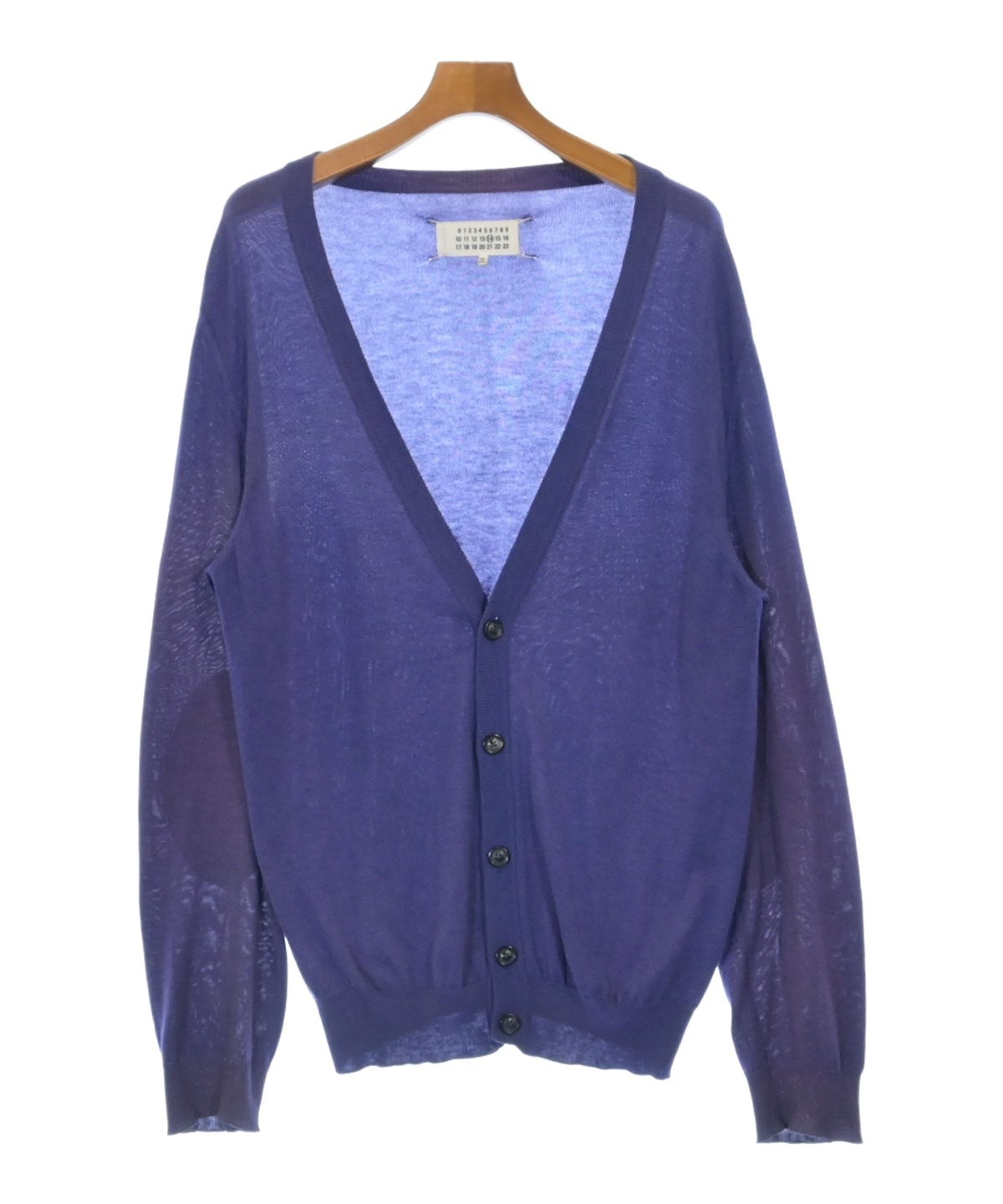 Maison Margiela（メゾンマルジェラ）カーディガン 紫 サイズ:1(S位