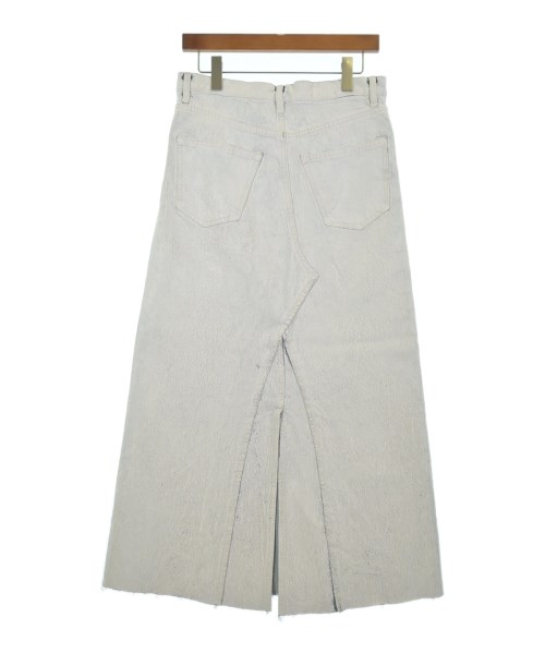 Maison Margiela（メゾンマルジェラ）ロング・マキシ丈スカート 白 サイズ:38(S位) レディース/2200410567072