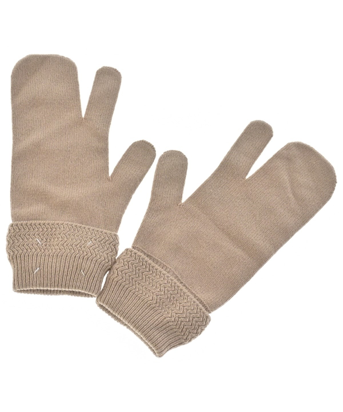 Maison Margiela（メゾンマルジェラ）手袋 ベージュ サイズ:1 メンズ