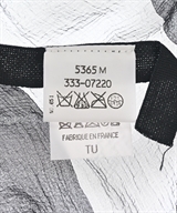 Maison Margiela（メゾンマルジェラ）ストール 黒 サイズ:TU レディース/2200605637368