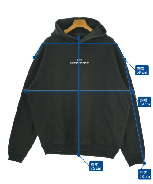 Maison Margiela（メゾンマルジェラ）パーカー 黒 サイズ:46(M位) メンズ/2200672497032