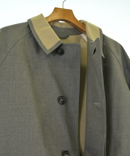 Maison Margiela（メゾンマルジェラ）ステンカラーコート グレー サイズ:48(L位) メンズ/2200671659011